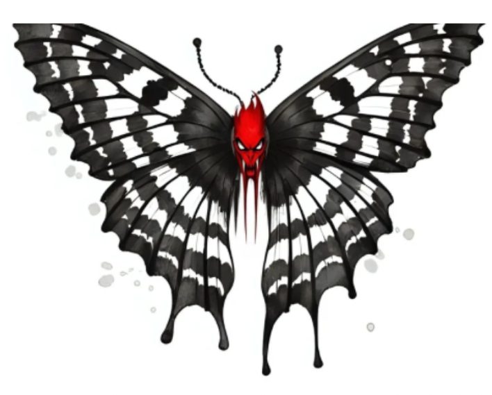 Cœur de papillon